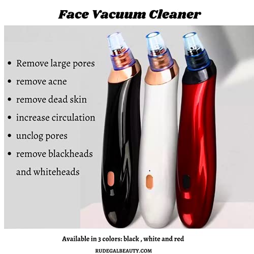 Blackhead Face Vacuum safely extract pimples blackheads & impurities