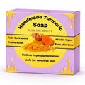 Turmeric face Soap  Handmade 100% natural with retinol collagen vitamin C Kojic Acid