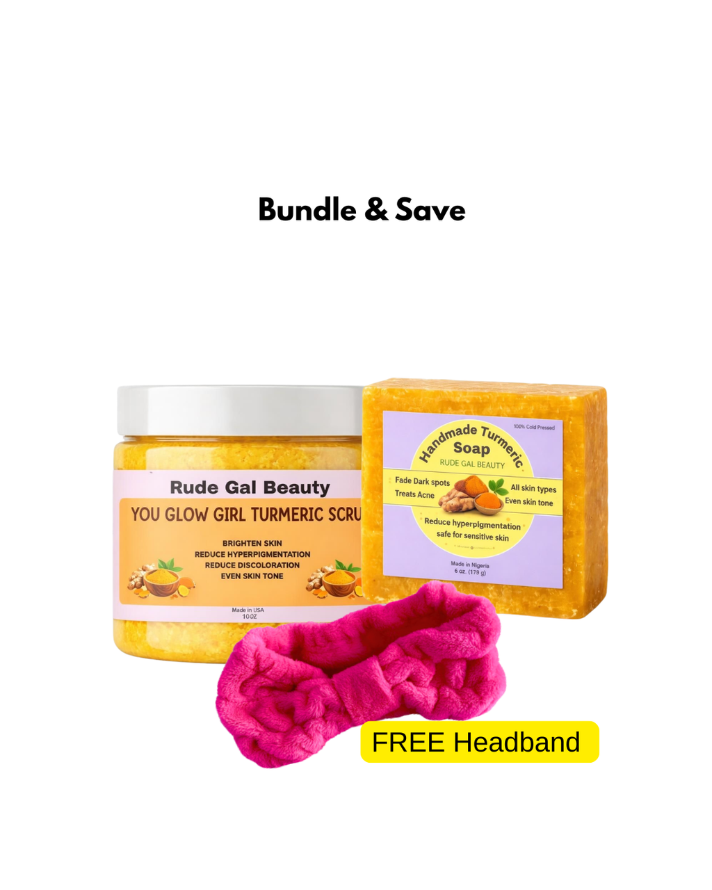 You Glow Girl Organic Turmeric Exfoliating Body Scrub made with raw honey brighten bikini line & dark underarms & remove razor bumps 10 0Z.